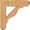 Ekena Millwork Funston Craftsman Smooth Bracket w/ Offset Brace, Western Red Cedar, 7 1/2"W x 28"D x 28"H BKT0806X28X28FST04SWR - alternate 3